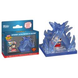 DC Comics - Superman & the Fortress of Solitude Bitty Pop! Town Vinyl Figure