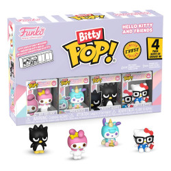 Sanrio - My Melody, Pochacco (Unicorn), Badtz-Maru & Mystery Chase Bitty Pop! Vinyl Figure 4-Pack