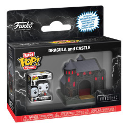 Universal Monsters - Dracula & Castle Bitty Pop! Town Vinyl Figure