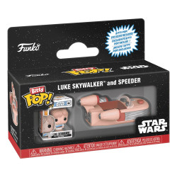 Star Wars - Luke Skywalker with Speeder Bitty Pop! Rides Vinyl Figure