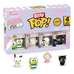Sanrio - Keroppi, Hello Kitty (Unicorn), Pochacco & Mystery Chase Bitty Pop! Vinyl Figure 4-Pack