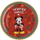 Disney - Magic Winter - Serving Plate D31cm - Mickey Mouse
