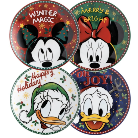 Disney - Magic Winter - Set of 4 Dessert Plates 19,5cm