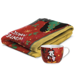 Disney - Magic Winter - Giftset Plaid & Breakfast Cup Minnie Mouse