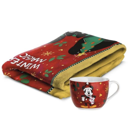 Disney - Magic Winter - Giftset Plaid & Breakfast Cup Minnie Mouse