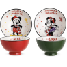 Disney - Magic Winter - Set of 2 Bowls 300ml - Mickey & Minnie