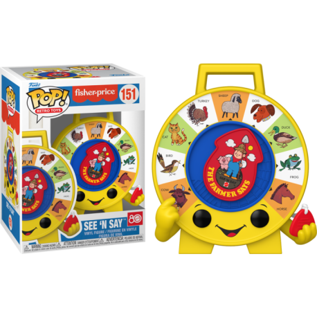 Funko Pop 151 See 'N Say, Fisherprice