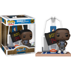 Funko Pop 207 Shaq with Backboard (Orlando Magic) Deluxe, NBA Basketball