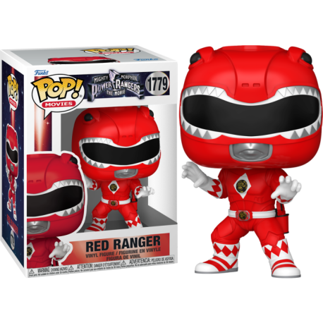 Funko Pop 1779 Red Ranger, The Power Rangers Movie