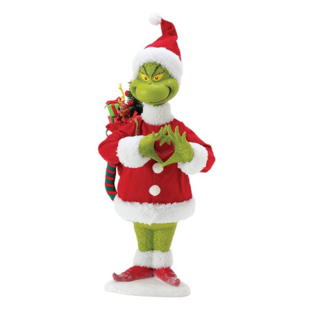 Possible Dreams - His Heart Grew (Talking Grinch Figurine)