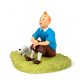 Tintin - Tintin Sitting in the Grass Figurine