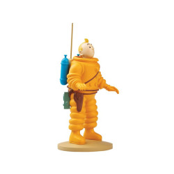 Tintin - Kuifje als Cosmonaut Figurine 12cm