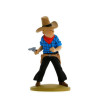 Tintin - Tintin as Cowboy Figurine 12cm
