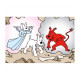 Tintin - Puzzle Snowy, Angel and Demon 60pcs