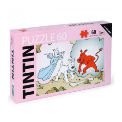 Tintin - Kuifje - Bobbie, engel en duivel (60 stukken + poster-