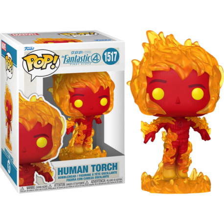 Funko Pop 1517 Human Torch, Fantastic Four: First Steps