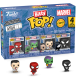 Spider-Man - Spider-Man, Green Goblin, J. Jonah Jameson & Mystery Chase Bitty Pop! Vinyl Figure 4-Pack