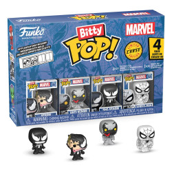 Spider-Man - Venom, Anti-Venom, She-Venom & Mystery Chase Bitty Pop! Vinyl Figure 4-Pack
