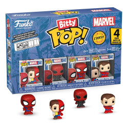 Spider-Man - Venom, Anti-Venom, She-Venom & Mystery Chase Bitty Pop! Vinyl Figure 4-Pack