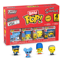 Simpsons - Itchy, Marge Simpson, Moe Szyslak & Mystery Chase Bitty Pop! Vinyl Figure 4-Pack