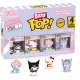 Sanrio - Kuromi, Hello Kitty, My Melody (Unicorn) & Mystery Chase Bitty Pop! Vinyl Figure 4-Pack