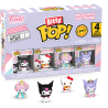 Sanrio - Kuromi, Hello Kitty, My Melody (Unicorn) & Mystery Chase Bitty Pop! Vinyl Figure 4-Pack