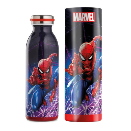 Marvel - Metalen Drinkfles 500ml - Spider-Man