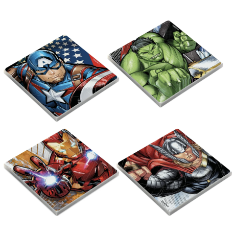Marvel - Onderzetters (set van 4) - The Avengers