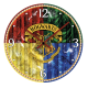 Harry Potter Houses Clock Ø 50 cm