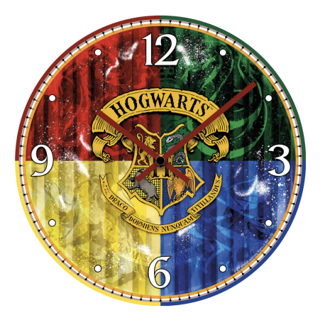Harry Potter Houses Clock Ø 50 cm