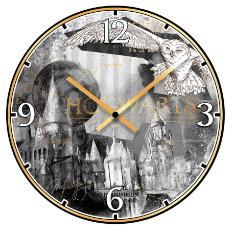 Harry Potter Hogwarts Clock Ø 50 cm