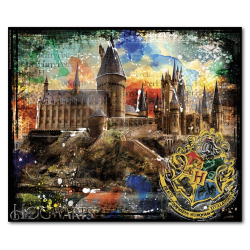 Harry Potter Hogwarts Painting 60×50cm