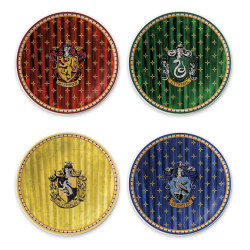 Set van 4 - Harry Potter - Dessertborden Ø 19 cm
