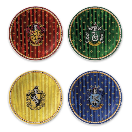 Set van 4 - Harry Potter - Dessertborden Ø 19 cm
