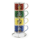 Set of 4 - Harry Potter Espresso Cups + Metalrack 100 ml