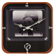 Iconic Collection Television Wall Clock - Female Icon