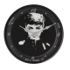 Iconic Collection Glass Wall Clock - Female Icon