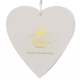 Disney Magical Beginnings Heart Plaque Welcome to the World