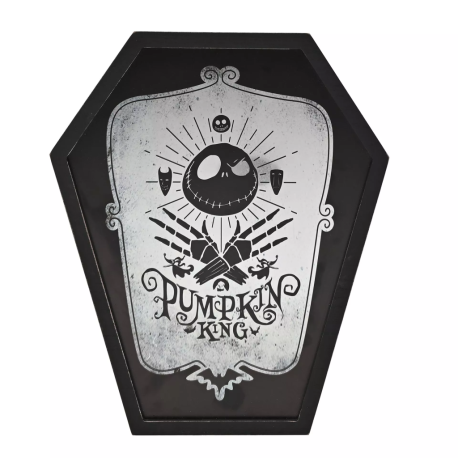 Disney Nightmare Before Christmas Mirrored Plaque - Pumpkin King