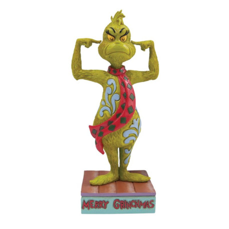 Jim Shore - The Grinch Plugging His Ears Figurine