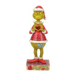 Jim Shore - The Grinch With Heart Hands Figurine