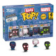 Spider-Man - Miles Morales, Ghost-Spider, Spider-Man 2099 & Mystery Chase Bitty Pop! Vinyl Figure 4-Pack