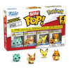 Pokemon - Bulbasaur, Flareon, Pichu, & Charizard Bitty Pop! Vinyl Figure 4-Pack