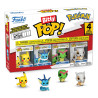 Pokemon - Pikachu, Vaporeon, Caterpie, & Cubone Bitty Pop! Vinyl Figure 4-Pack