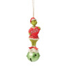 Jim Shore - Grinch Holding Bell 2025 Hanging Ornament