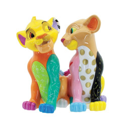 Disney Britto - Simba And Nala Figurine