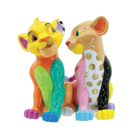 Disney Britto - Simba And Nala Figurine