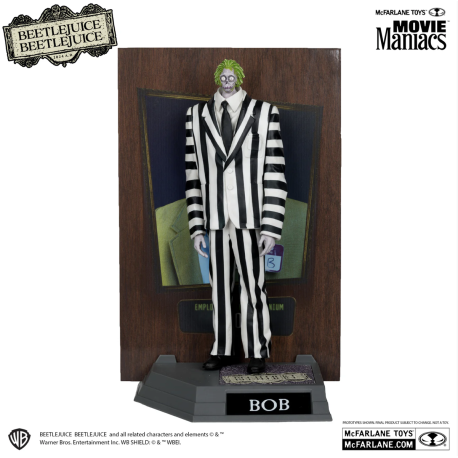 Beetlejuice Movie Maniacs PVC Statue - Bob (Chase)
