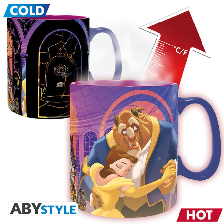 Disney - Mug Heat Change - 460 ml - Beauty & the Beast