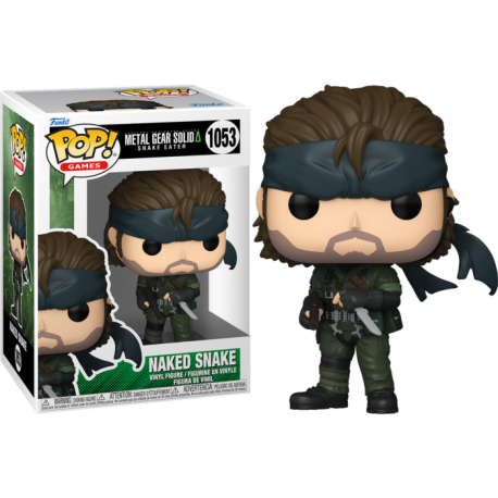 Funko Pop 1053 Naked Snake, Metal Gear Solid